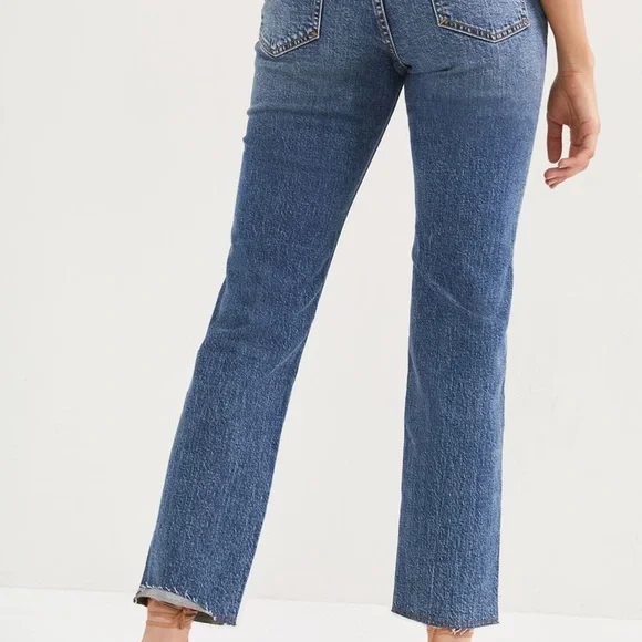 NWT Anthropologie Pilcro Vintage Straight Blue Jeans size 31 - Picture 3 of 9